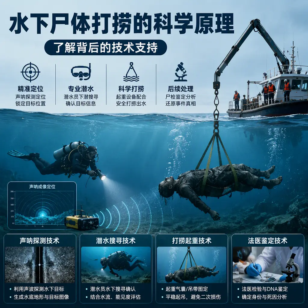 曲麻莱水下尸体打捞的科学原理，了解背后的技术支持